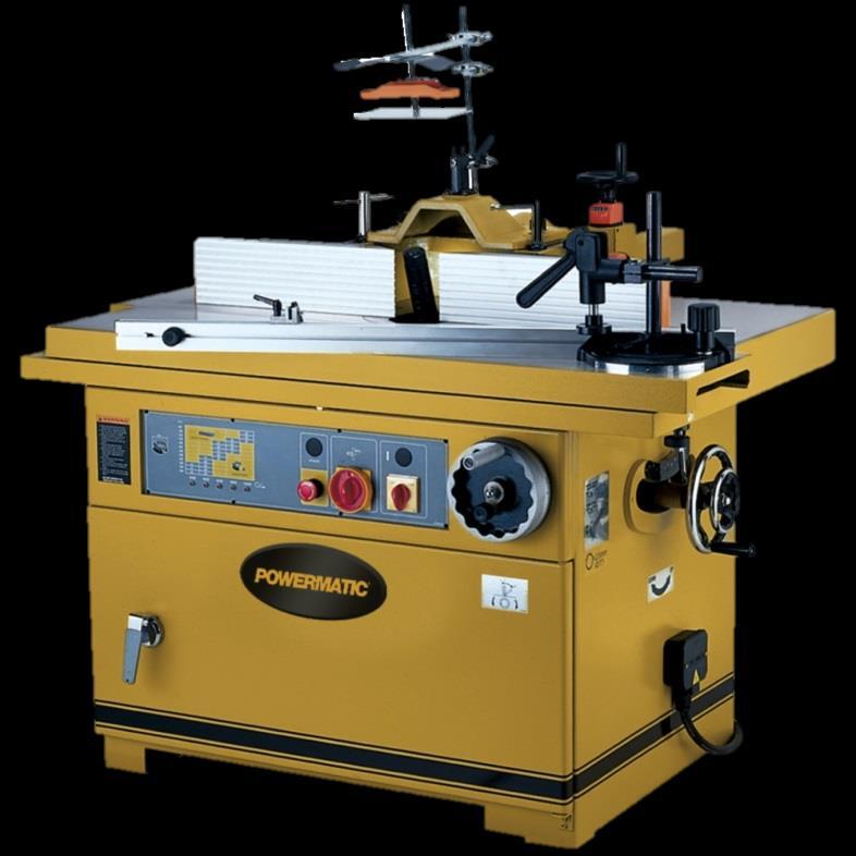 increased versatility Large diameter multiple table inserts accommodate virtually any size cutter Five spindle speeds in forward and reverse with lighted indicator $13,425.99 Stock No.