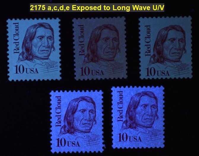 stamps shortwave UV (254nm) is needed, but for most Canadian and many foreign stamps a longwave (365nm) UV will suffice. Pictured is a portable SW/LW UV light.