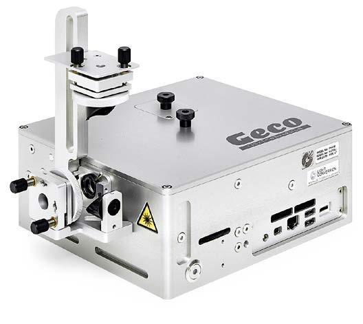 AUTOCORRELATORS SPECTROMETERS Scanning Autocorrelator Operation of GECO autocorrelator is based on noncollinear second harmonic generation in a nonlinear crystal, producing intensity autocorrelation