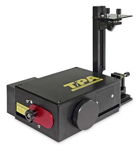 AUTOCORRELATORS SPECTROMETERS 58 Single-Shot Autocorrelator for Pulse-Front Tilt and Pulse Duration Measurements TiPA is an invaluable tool for alignment of ultrashort pulse laser systems based on