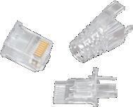 FIELD INSTALLABLE CONNECTORS FIELD INSTALLABLE CONNECTORS Nexans LANmark Industrial Connectors enable the expansion and integration of Ethernet into machines, sensors, PLC/DCS networks and various