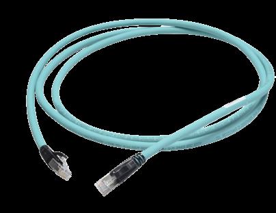LANMARK RJ-RJ C637 CAT 6A TPE IP20 ASSEMBLY With its high bandwidth category 6A performance, shielded design, high flex life, 600V AWM and durable TPE jacket resistant to abrasion, oil, UV light and