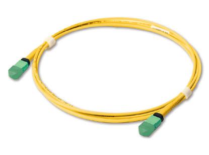 INDUSTRIAL FIBER ASSEMBLIES INDUSTRIAL FIBER ASSEMBLIES LC-LC FIBER ASSEMBLY Uniboot style duplex LC connectors Slim round patch cord cable to reduce required space in dense patching zones Improved