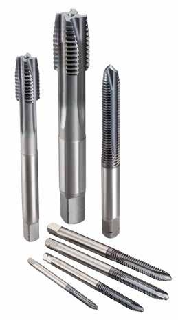 CoroTap 200 Spiral point tap for through holes Application - Only for through holes - Available in many thread forms and standards - Up to 3xD depending on materials ISO application area: P M K N S