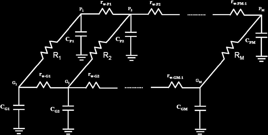 transstors are ON, each charge-recyclng transstor, CRT, can be replaced by ts resstve model, R, whch ts node G n the vrtual GND lne to ts correspondng node, P, n the vrtual lne as shown n Fgure 6.