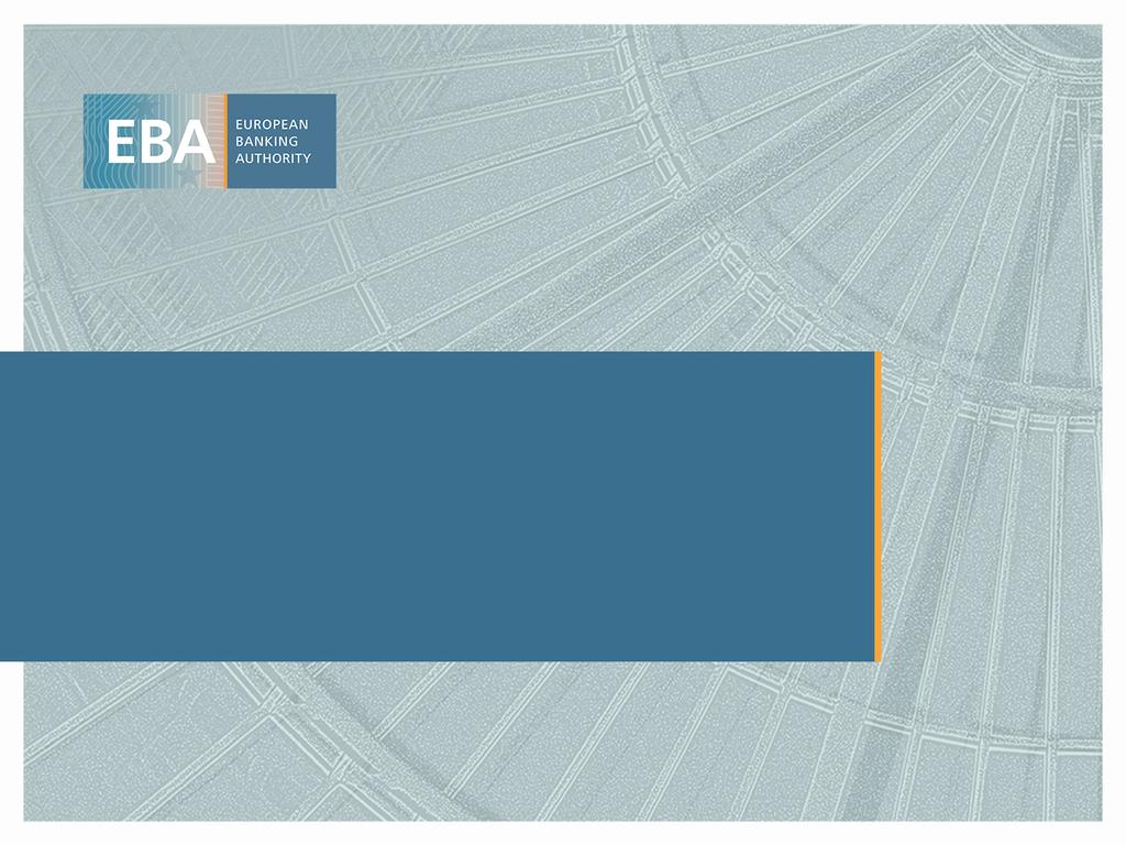 Discussion Paper on the EBA s approach to financial