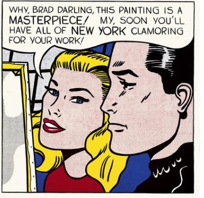 "Pop art Movement" Artists Roy Lichtenstein became a household name for the way he used stencil