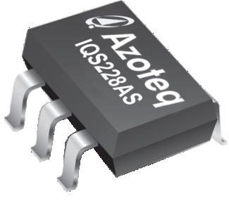 IQS228AS Datasheet IQ Switch - ProxSense Series Single Channel Capacitive Proximity/Touch Controller The ProxSense IQS228AS is a single channel self-capacitive sensor with Dynamic Calibration (DYCAL