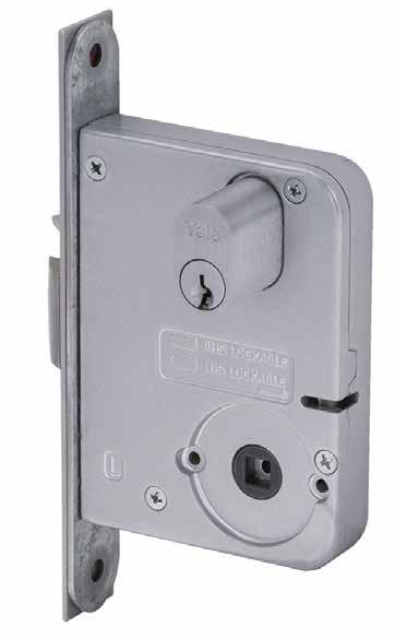 Simplicity Series Mortice Lock 5 4 1 1. Hub Selection Simple hub setting mechanism operated using the cylinder retainer pin and accessible through the lock body from the outside. 2.