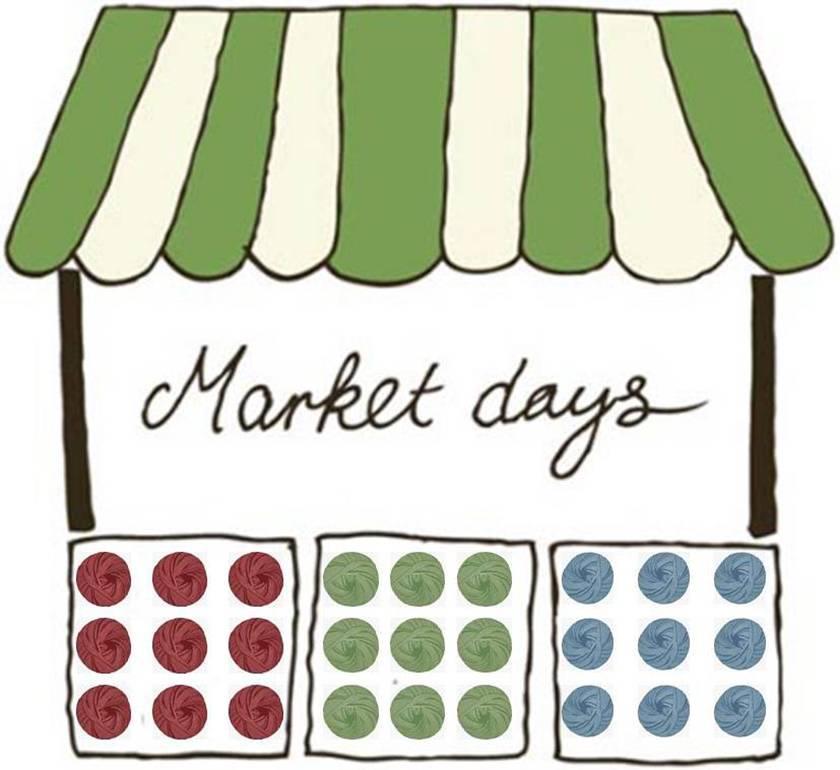 ..no matter how many items you bring in. Go to our website and print out a sheet of our NEW market day tags to fill out. Be sure to put your initials in the corner so we ll know who sold each item.