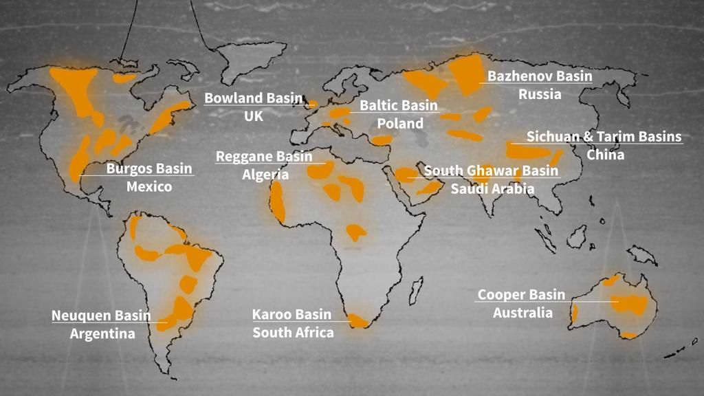 The development of shale basins 2015