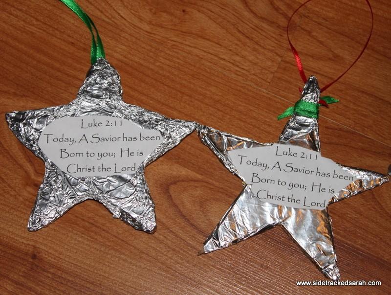 Day 4 Star Ornament Supplies: Cardboard