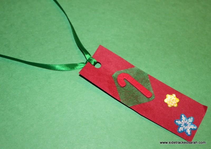 Day 15 Christmas Book Marks Supplies: Template (included below)