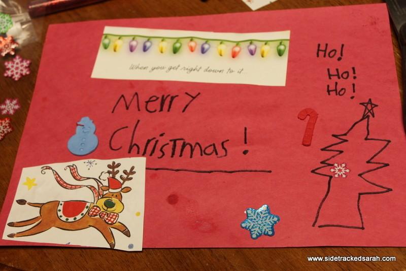 Day 20 Christmas Place Mats Supplies: Construction paper or light cardboard Markers