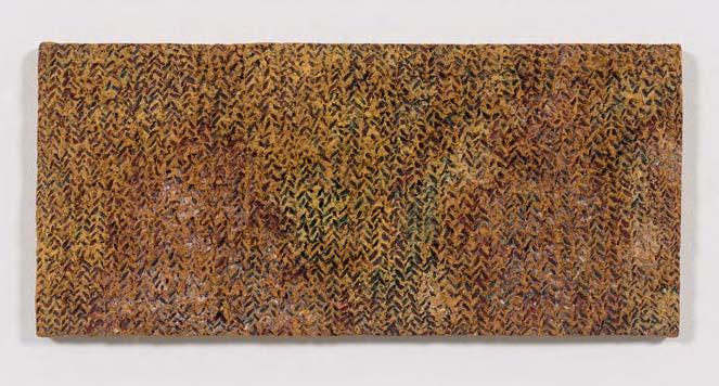 Yellowgrass, 1975, oil and Dorland s wax