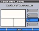 Creating a Custom Instrument Screen You can create and cycle through up to five custom instrument screens.