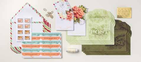 PRECIOUS PARCEL CARD KIT $60 149750 Let someone know you're thinking of them with charming pocket cards you can create in minutes.
