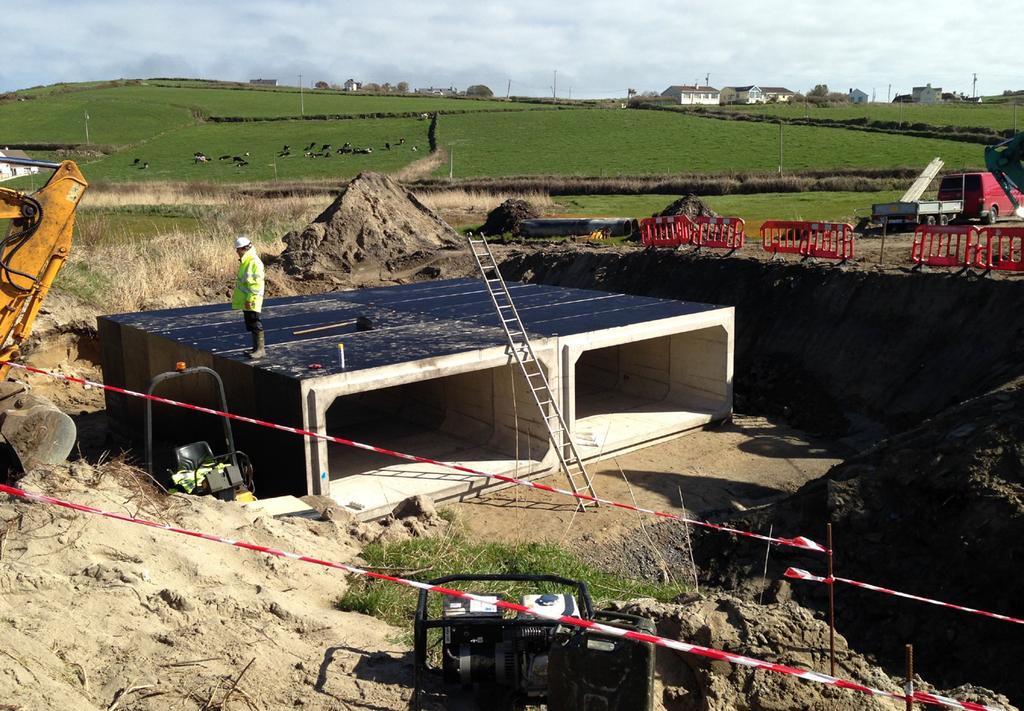 Case Study: Parallel Box Culverts Provide Solution Two 4.