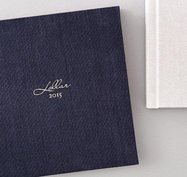 The Fabric Album The alluring appeal of our fabrics and linens will bring a crisp, modern sophistication to any album.