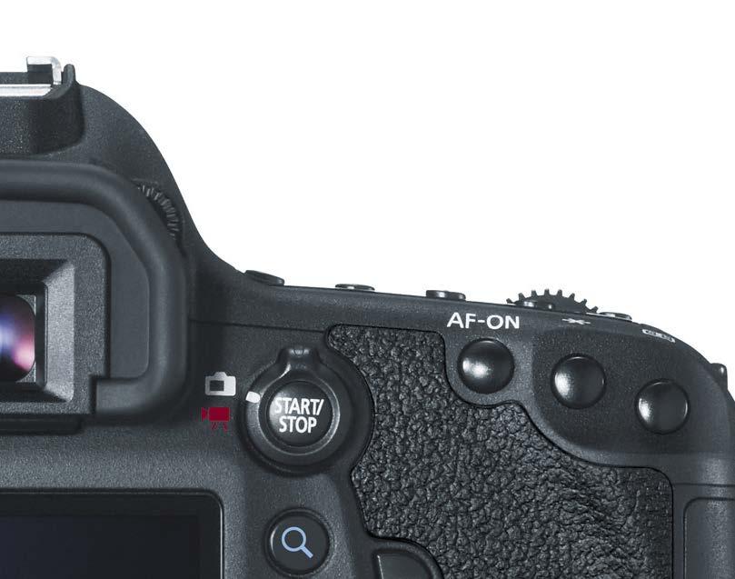 SELECTING AND SHOOTING WITH AN AUTOFOCUS MODE 1. Press the AF button on the top of the camera (A). 2. Use your index finger to rotate the Main dial until the desired AF mode is selected.