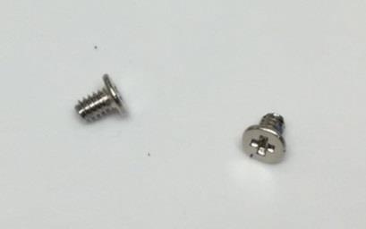 two screws (red, p40