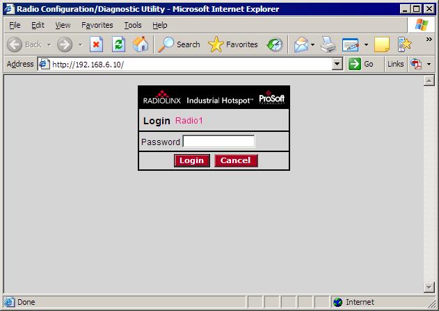 RLX-IH 802.11b RadioLinx Browser 5.4.