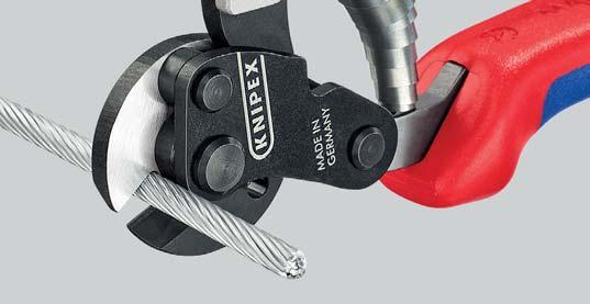 NEW PRODUCTS 2018 Wire Rope Cutter For high-strength wire ropes up to Ø 4 mm and cable up to Ø