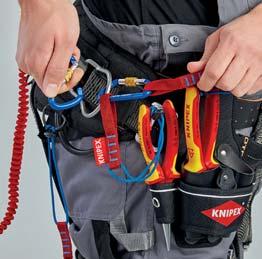 carabiner The adapter strap provides the