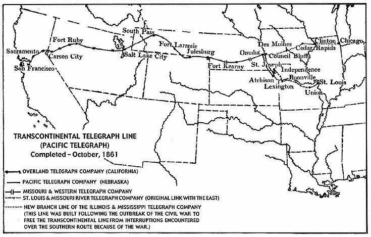 ENGR-23 Quiz 2 Fall 212 24 October On this day in 1861, workers of the Western Union Telegraph Company linked the eastern and western telegraph networks of the nation at Salt Lake City, Utah,
