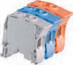 35 mm² 0 AWG ZS35 Screw Clamp Terminal Block Feed-through 1SNK 161 019 S0201 1SNK 161 019 D0201 16 mm 0.630 in spacing 59 2.32" Closed terminal block: - No end section needed, - Optimized rigidity.