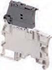 1SNK 161 005 S0201 1SNK 161 005 D0201 4 mm² 10 AWG ZS4-SF Screw Clamp Terminal Block for 5x20 Fuses 6 mm 0.