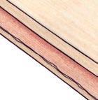 For short lengths, two flat boards will suffice. However, for veneers up to about 5 ft.
