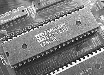 92 AIRCRAFT DIGITAL ELECTRONIC AND COMPUTER SYSTEMS 7.4 Internal architecture of an 8-bit processor. 7.5 The Z80 is a basic 8-bit microprocessor supplied in a 40-pin dual-in-line (DIL) package.