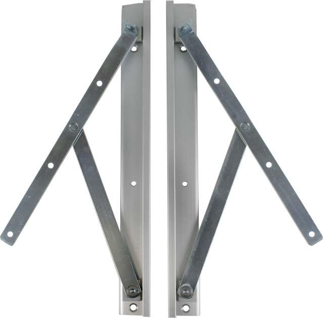 SIDE SWING WINDOW 90 0 DJUSTBLE IP NO.s 62896-97 11 ORDERING NO. MTERIL SURFCE IP NO. STEEL LEFT RIGHT ELECTROPLTED STNDRDPCKING IN BOXES OF 5 SETS MM B MM SCREW PPROX.