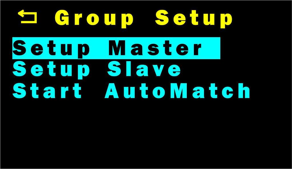 Select a Group number to use. There is no requirement for using any particular Group number, but it's recommended that you start with Group 1 and work your way down as needed.