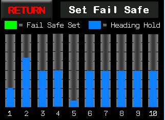 Setting Fail Safe Smart Bus RRS has failsafe function built into the Bus, this gives the user a peace of mind when using the Smart Bus RRS unit.