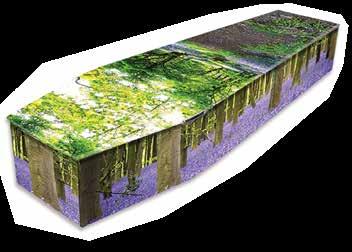 Themed Picture Coffins Somewhere Special 770 A scenic landscape