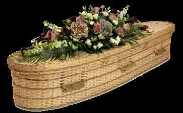 Bamboo Coffins Bamboo is one of the fastest growing plants in the world, making it a sustainable choice for a coffin.