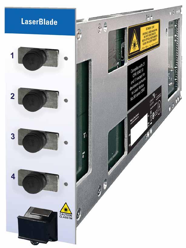 LaserBlade Unrivalled Versatility & Flat Power Response 4 CH LaserBlade Coherent Solutions LaserBlade provides unsurpassed versatility with unrivalled stability and uniformity in performance.