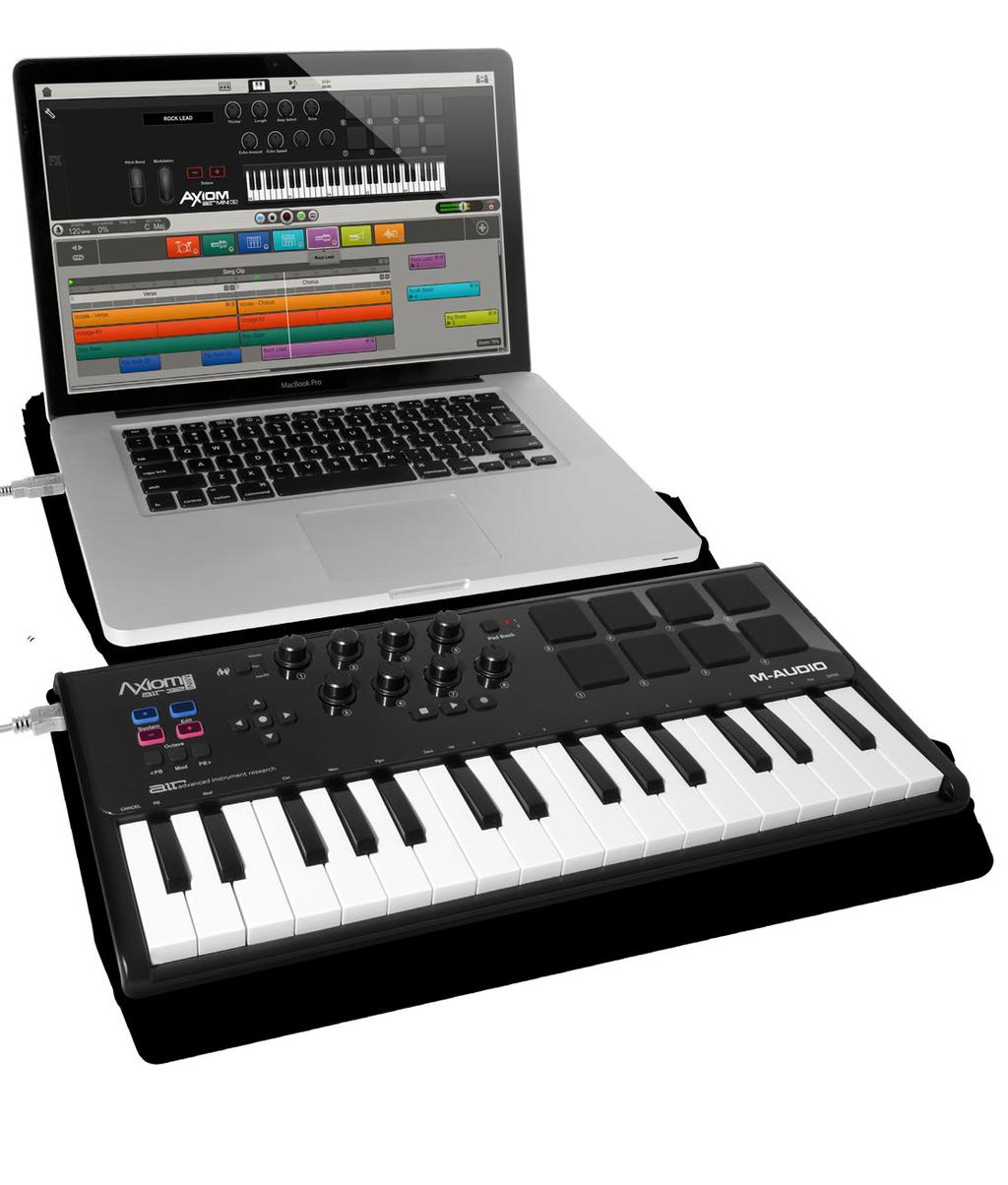 2013 PRODUCT GUIDE THE MOST INTUITIVE SOFTWARE FOR MUSIC CREATION Designed from the ground up to deliver hassle-free integration with any current-generation M-Audio keyboard, Ignite provides a