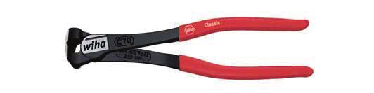 www.wiha.com Safety note: When working with cutting pliers beware of wire ends flying away. Please wear safety glasses. End cutting nippers and pincers.