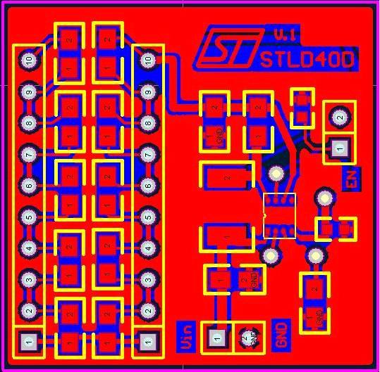 PCB design 3 PCB design 3.1 PCB design rules STLD40D is a powerful switched device. The PCB must be designed in line with the rules for designing switched supplies.