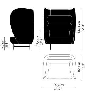 PLENUM JAIME HAYON 2018 Plenum is a high-back sofa system