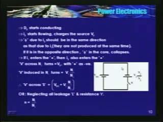 (Refer Slide Time: 34:22) So, what should be the direction of flux produced by i 2?