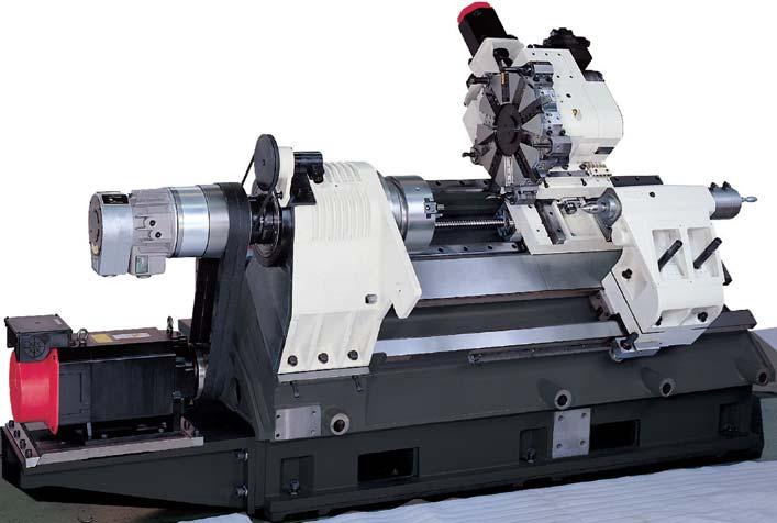 FCL0/P/MC Series FCL0MC Powerful Milling and Turning System Adopts the latest tool selection systems, the fastest servo turret, 3disc clutch gear positioning and
