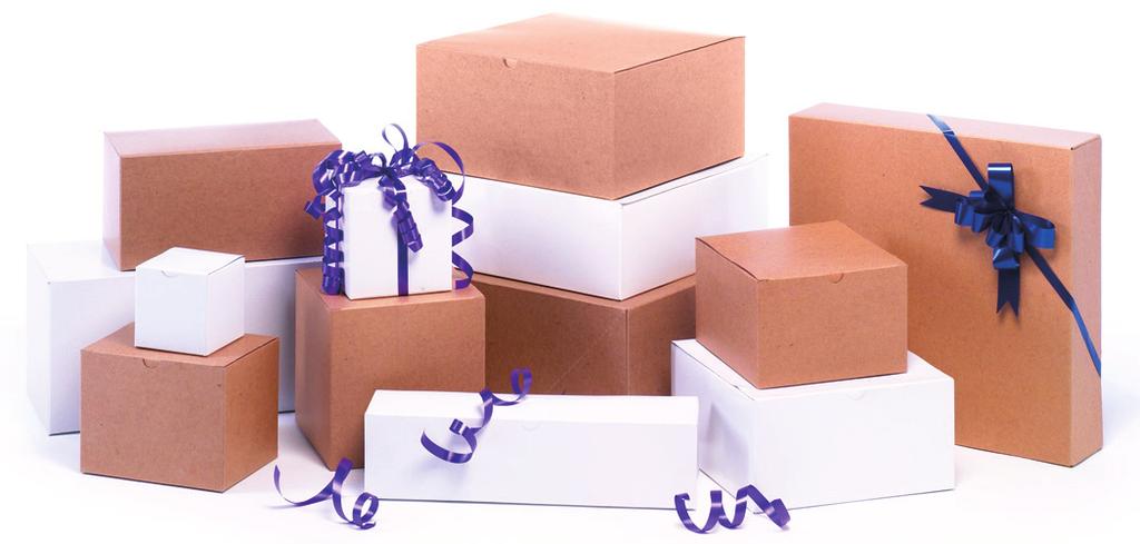 Boxes fold flat for easy storage and quick assembly. Boxes are manufactured with % recycled materials. Natural kraft boxes contain % postconsumer fibers.