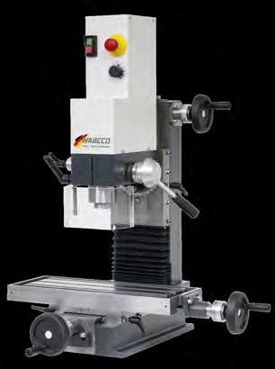 WABECO milling machines > F1200 F1200 hs F1200 precise vertical milling machines in-house design and production with dovetail guides the space savers for metal processing for single and small-series