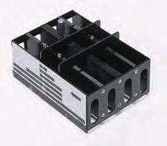 Compartment Unit (P/N 206-23670-91) Accommodates 4-cell holders of various types.