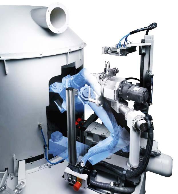 The new SF 3/2 immersion polishing unit from OTEC has the following features: Very robust and stable