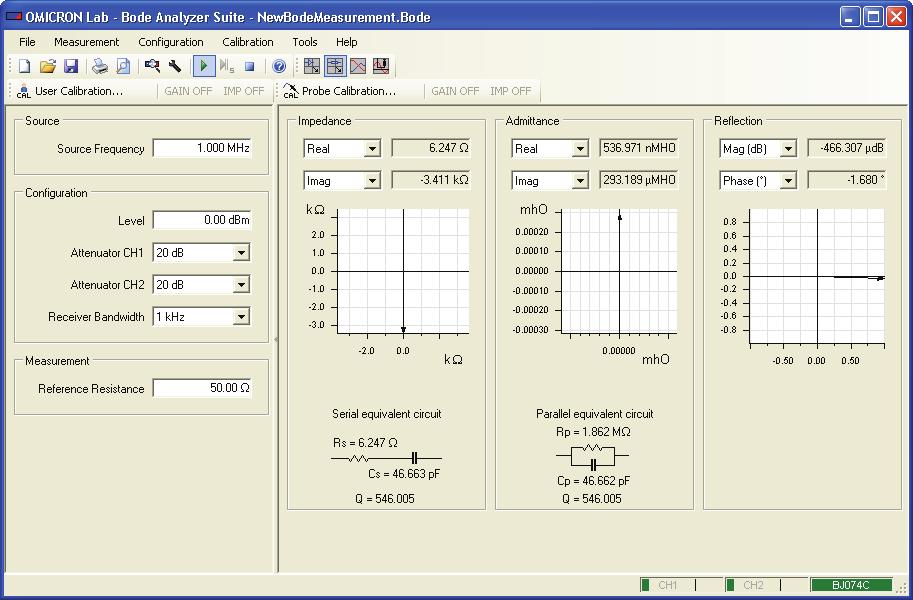 Bode 100 User Manual To find out the answer, proceed as follows: 1. Connect the Bode 100 and start the Bode Analyzer Suite.